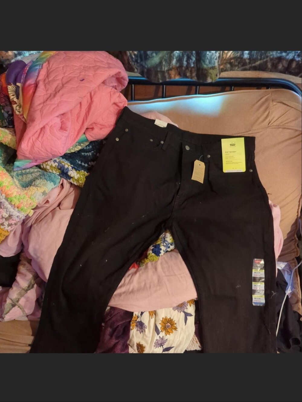 Black LEVI'S 510 Skinny Jeans